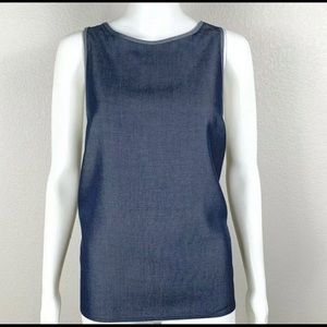 Lululemon blue chambray All Tied Up Tank 8